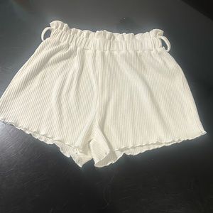 SHEIN size 10Y white shorts